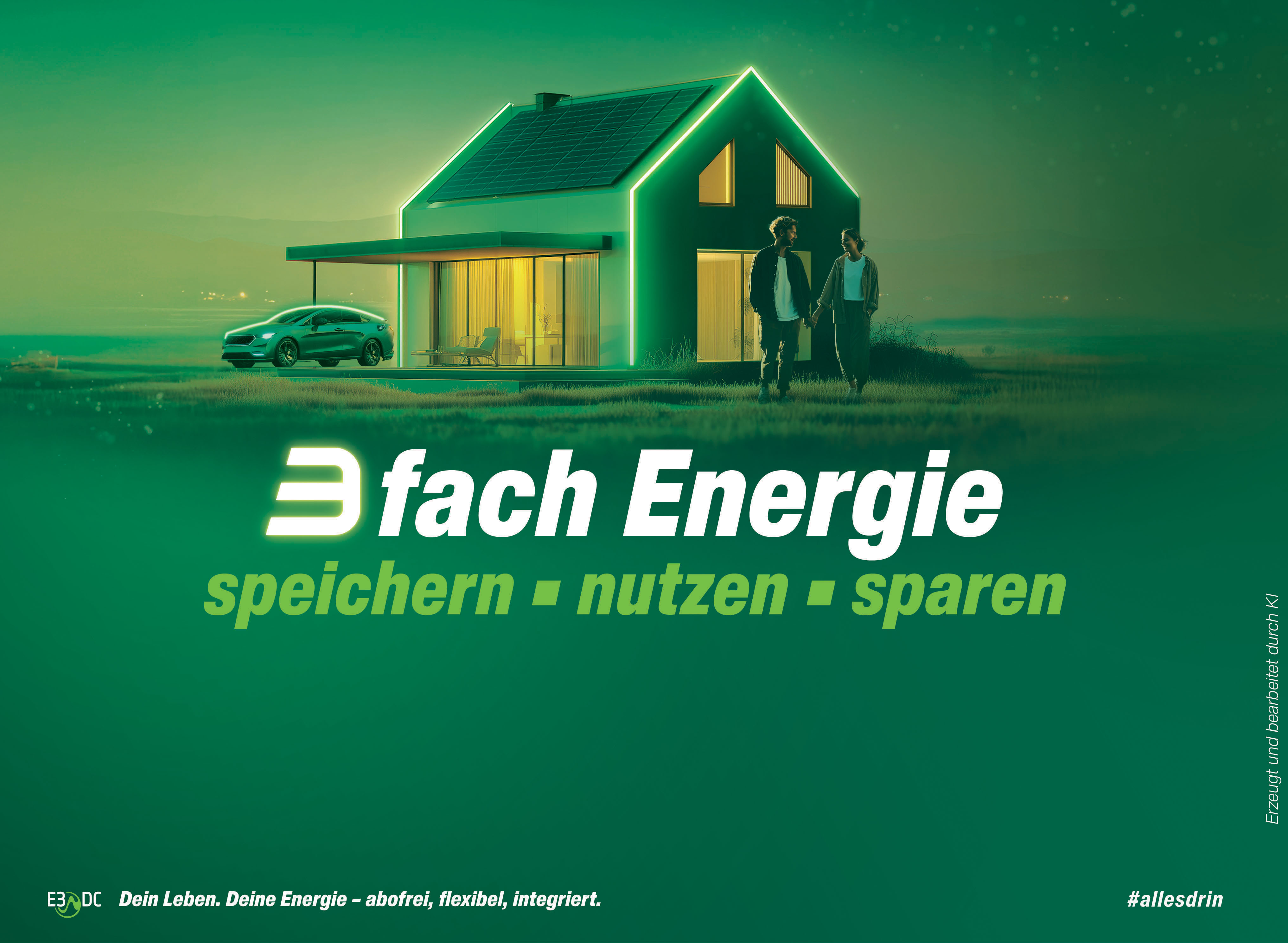 E3/DC Moodbild - 3fach Energie