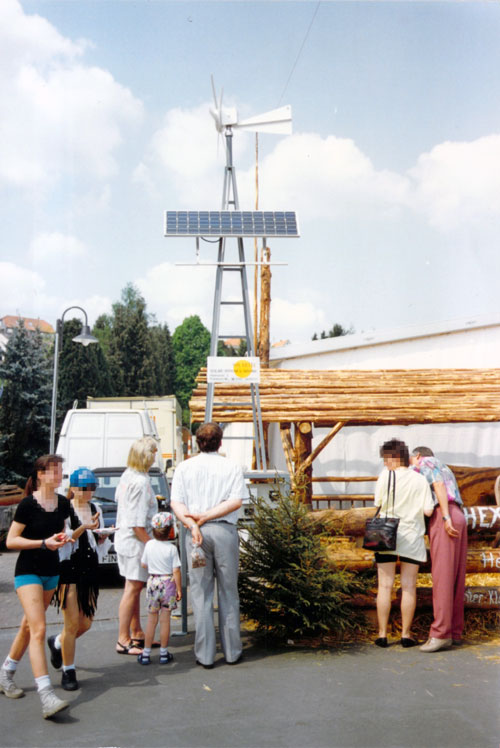 Solar-Wind-Hybridsystem für Off-Grid Anwendungen